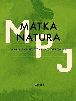 cover image of Matka Natura